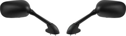 Picture of Mirrors Fairing Black Left & Right YZF R1 00-03 28mm Centre (Pair)