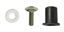Picture of Rubber Fairing Bushes 5mm Screw and O.D 10mm Wellnut Silver (Per 10)