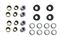 Picture of Shock Bush Kit Complete Set with rubber & metal spacers