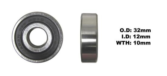 Picture of Wheel Bearing Rear R/H for 2009 Honda CRF 80 F9