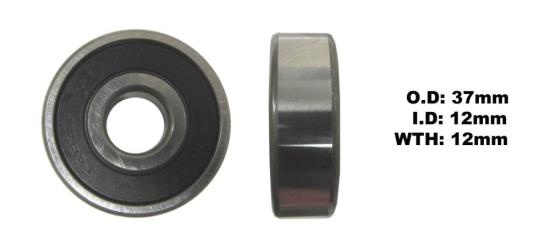 Picture of Wheel Bearing Rear R/H for 2010 Yamaha TTR 125 EZ (E/Start)