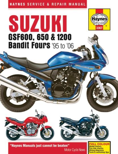 Picture of Manual Haynes for 2006 Suzuki GSF 1200 K6 Bandit (Naked) (SACS) (GV79A)