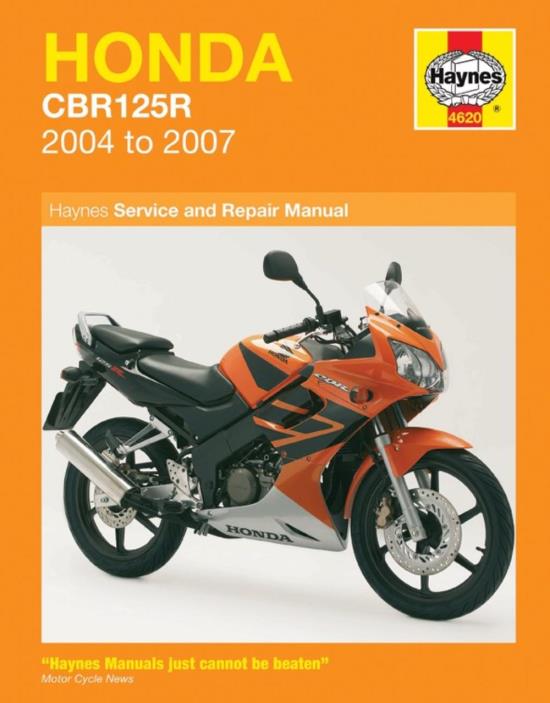 Picture of Manual Haynes for 2009 Honda CBR 125 R9