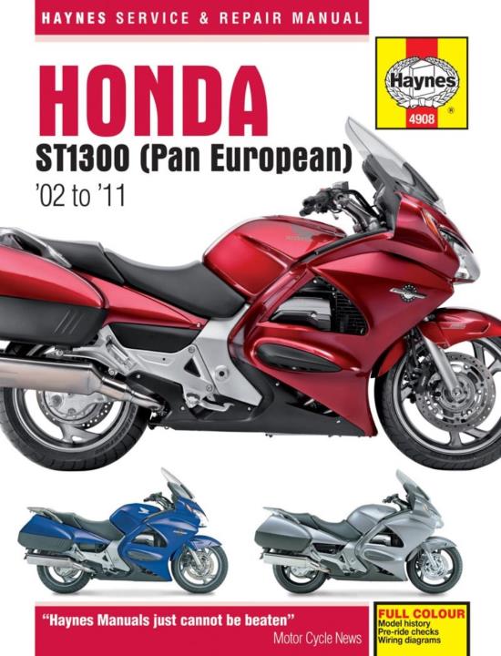 Picture of Manual Haynes for 2009 Honda ST 1300 A9 Pan European (ABS) (LBS)