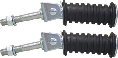 Picture of Footrests 10mm Round with longer mounting bolt (Pair)