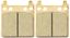 Picture of Brake Disc Pads Rear R/H Goldfren for 2010 Peugeot Geopolis 125 RS