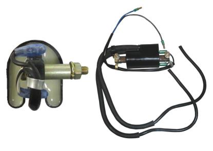 Picture of Ignition HT Coil 6v Points Twin Lead 2 Wires (100mm)