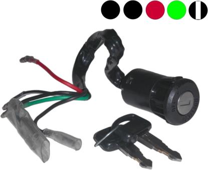 Picture of Ignition Switch Honda CG125 Brazil 95-03 (5 Wires)