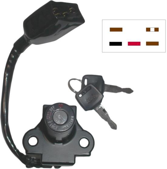 Picture of Ignition Switch for 1982 Honda CX 500 TCC Turbo