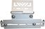 Picture of Complete Rear Stop Light Taillight Bracket Universal & Adjustable Silv