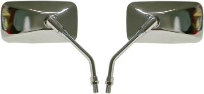 Picture of Mirrors Left & Right Hand for 2000 Yamaha SR 400 (Front Drum & Rear Drum) (3HTB)