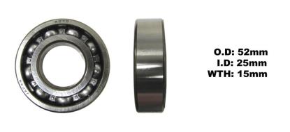 Picture of Bearing Koyo/JTEKT 6205 Open C3 (ID 25mm x OD 52mm x W 15mm)