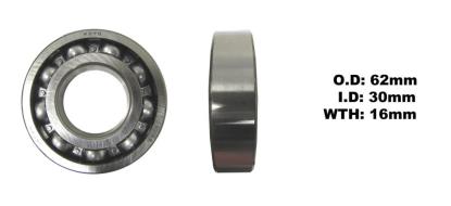 Picture of Bearing Koyo/JTEKT 6206 Open (ID 30mm x OD 62mm x W 16mm)