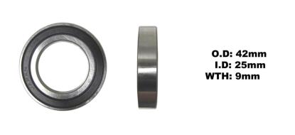 Picture of Wheel Bearing Rear R/H for 2010 Suzuki RM-Z 250 L0 (4T)