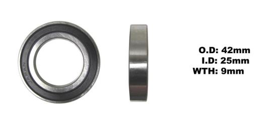 Picture of Wheel Bearing Rear R/H for 2009 Honda CRF 450 X9