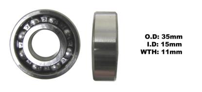 Picture of Bearing 6202 (ID 15mm x OD 35mm x W 11mm)