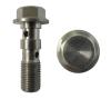 Picture of Stainless Steel Banjo Bolt 10mm x 1.00mm Double (Bolt Head)