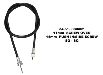 Picture of Speedo Cable Yamaha FS1E, YB100 Drum, RXS100, RS125, RS100 Drum