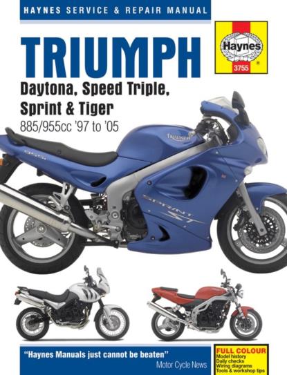 Picture of Manual Haynes for 2006 Triumph Tiger 955i (EFI) (T709EN)