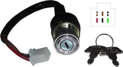 Picture of Ignition Switch for 1983 Suzuki GS 125 D (Front & Rear Drum)