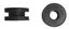 Picture of Grommet OD 25mm x ID 10mm x Width 13.5mm (Rubber) (Per 10)