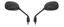 Picture of Mirrors 8mm Black Rectangle Left & Right Sports Long for Yam (Pair)