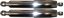 Picture of Shocks 280mm Pin+Pin up to 175cc Fully Covered Chrome (Pair)