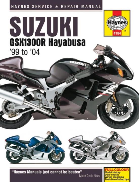 Picture of Manual Haynes for 2007 Suzuki GSX 1300 R-K7 Hayabusa (1st Gen)