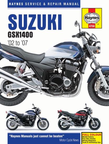 Picture of Manual Haynes for 2004 Suzuki GSX 1400 K4