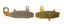 Picture of Goldfren AD036, VD347, FA147, FDB606, SBS626 Disc Pads (Pair)