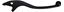 Picture of Front Brake Lever Black Honda KR1