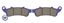 Picture of Brake Disc Pads Front R/H Kyoto for 2008 Honda FJS 600 D7 Silverwing (ABS)
