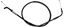 Picture of Throttle Cable or Pull Cable for 1986 Kawasaki GPZ 400 R (ZX400D2)