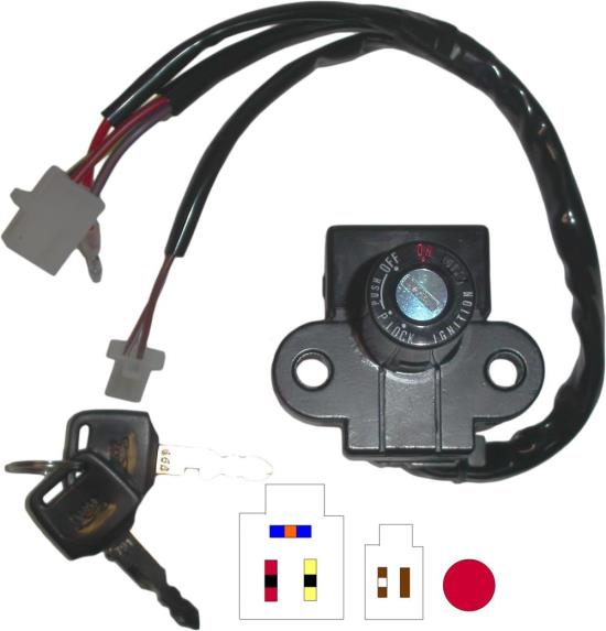 Picture of Ignition Switch for 1988 Honda NTV 600 J