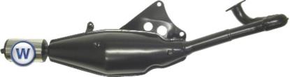 Picture of Exhaust Suzuki AP50 Scooter with 100mm mounting bracket 92-9