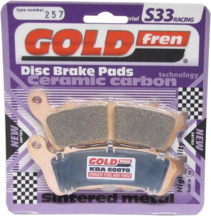 Picture of Goldfren 257-S33 FA388, VD172, DB2196, DP954 Disc Pads (Pair)