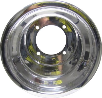 Picture of ATV Wheel Rolled Edge 8x8,3+5,4/110,10.5 Polished
