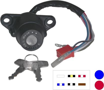 Picture of Ignition Switch for 1977 Kawasaki KE 175 B2