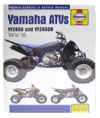 Picture of Manual Haynes for 2009 Yamaha YFZ 450 RY (Quad) (5D3P)