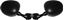 Picture of Mirrors Fairing Black Round Left & Right YZF, FZR 47mm Centre (Pair)