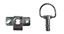 Picture of Fastener Dzus D-Ring quick realease ideal for fairing Chrome (Per 10)