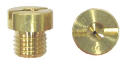 Picture of Brass Jets Dell'orto Large 60 (Head Size 8mm with 6mm thread 0.80 pitch) (Per 5)
