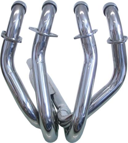 Picture of Exhaust Down Pipes Stainless Kawasaki ZX10R C1H, C2H 04-05 (Set)