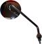 Picture of Mirror 8mm Chrome Round Right Hand Early Honda Knuckle