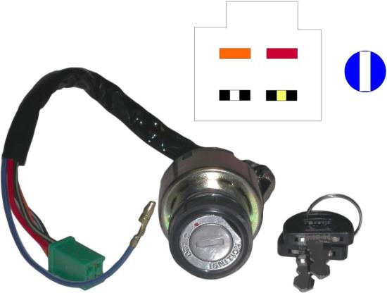 Picture of Ignition Switch for 1976 Suzuki FR 50 (2T) (A/C)