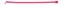 Picture of Cable Ties 3", 76mm Long & 3mm Wide in Pink (Per 100)