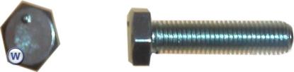 Picture of Bolts Hexagon 8mm x 30mm (12mm Spanner Size)(Pitch 1.25mm) (Per 20)