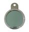 Picture of Tax Disc Holder Round 6 Screws,Green Glass,Chrome Backing