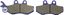 Picture of Brake Disc Pads Front R/H Kyoto for 2000 Aprilia ETX 125