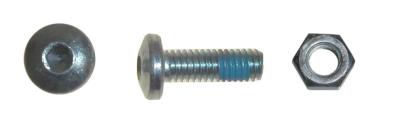 Picture of Bolts Rear Sprocket 10mm x 25mm Dome Head, Countersunk & Nut (Per 6)